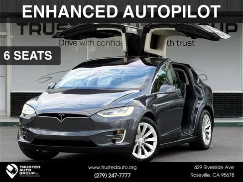 Used 2018 Tesla Model X 75D AWD/4WD image 1