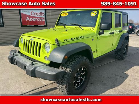 Used 2016 Jeep Wrangler Unlimited Rubicon w/ Connectivity Group image 1