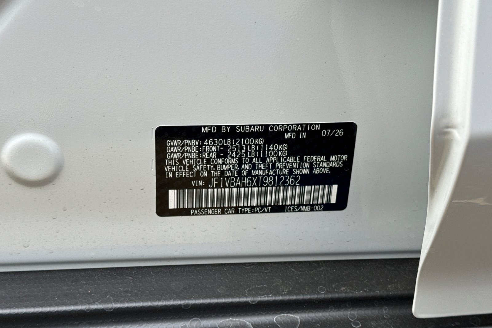 New 2026 Subaru WRX Premium AWD/4WD image 27