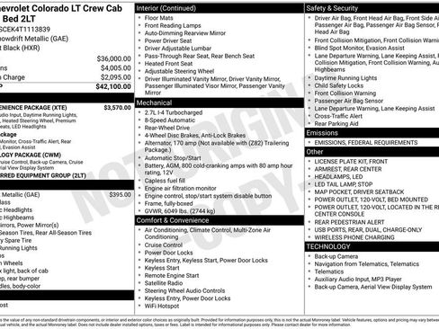 New 2026 Chevrolet Colorado LT w/ LT Convenience Package image 23
