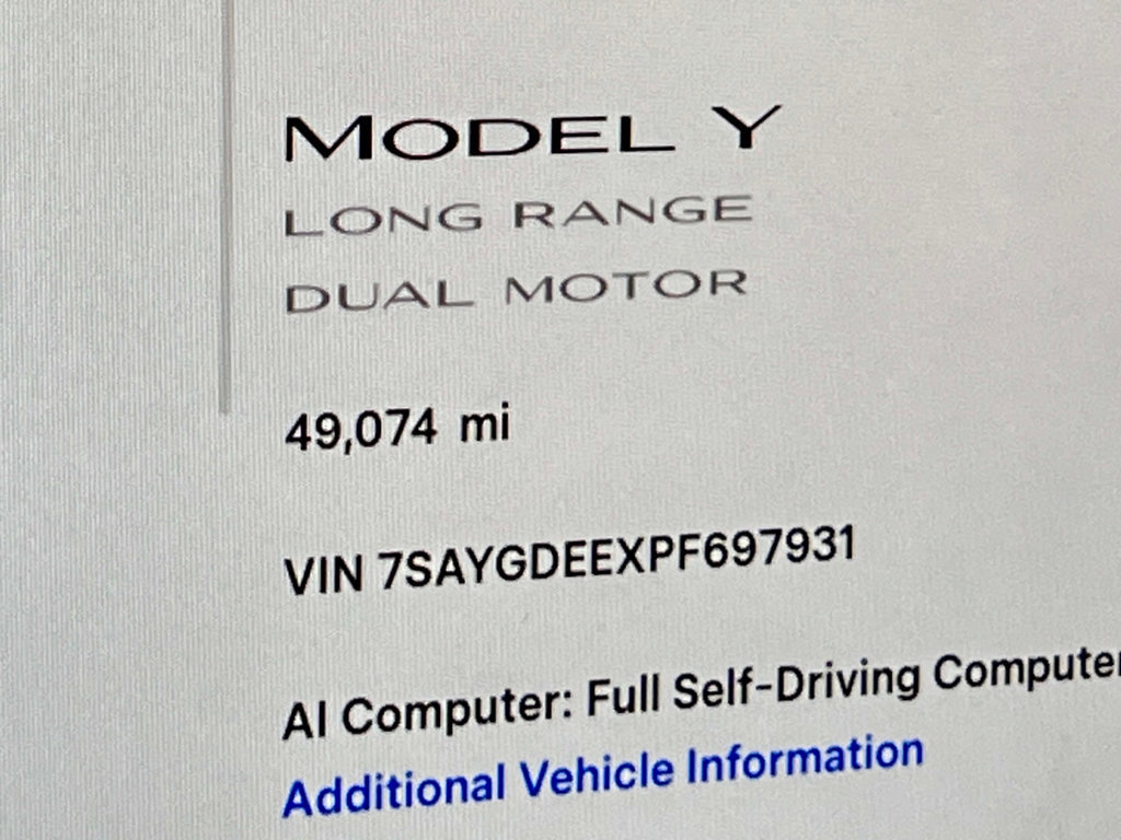 Used 2023 Tesla Model Y Long Range AWD/4WD image 18