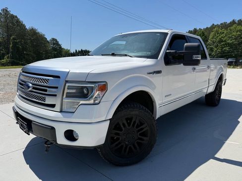 Used 2014 Ford F150 Platinum w/ Max Trailer Tow Package AWD/4WD image 3