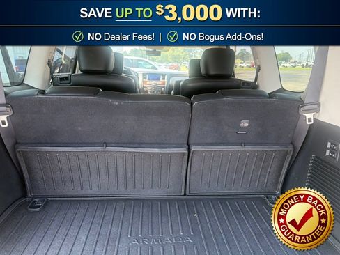 Used 2020 Nissan Armada Platinum w/ Captain's Chairs Package AWD/4WD image 20