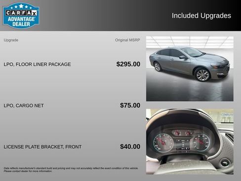 Used 2023 Chevrolet Malibu LT w/ LPO, Floor Liner Package FWD image 3