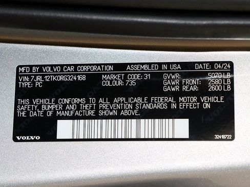 Used 2024 Volvo S60 B5 Core image 38