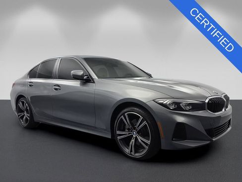 Certified 2023 BMW 330i Sedan w/ Driving Assistance Package RWD image 1
