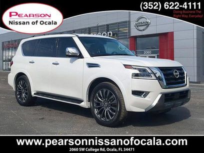 Certified 2024 Nissan Armada Platinum w/ Captain's Chairs Package