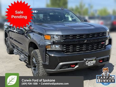 Used 2022 Chevrolet Silverado 1500 Custom Trail Boss AWD/4WD image 1