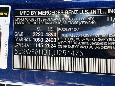 Used 2018 Mercedes-Benz C 63 AMG S image 37