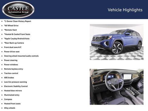 Used 2026 Volkswagen Atlas SE AWD/4WD image 3