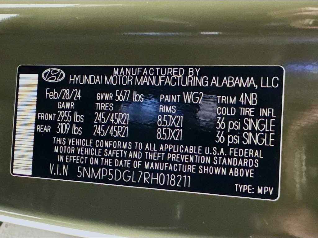 Used 2024 Hyundai Santa Fe Calligraphy AWD/4WD image 51