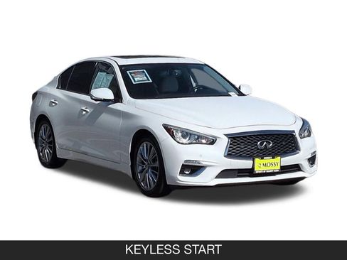 Used 2023 INFINITI Q50 Luxe w/ Cargo Package RWD image 2