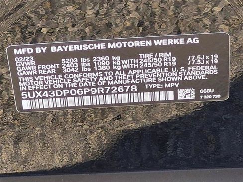 Certified 2023 BMW X3 sDrive30i w/ Convenience Package RWD image 26