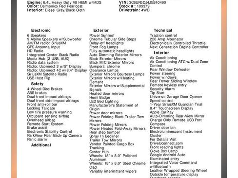 Used 2018 RAM 2500 SLT w/ Luxury Group image 32