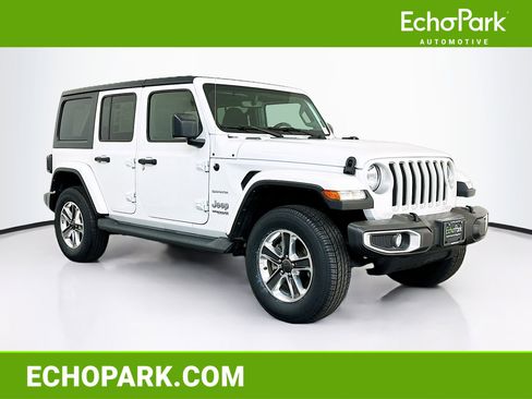 Used 2021 Jeep Wrangler Unlimited Sahara image 1