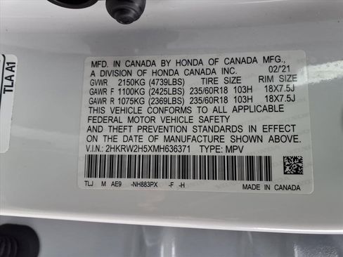 Used 2021 Honda CR-V EX image 35