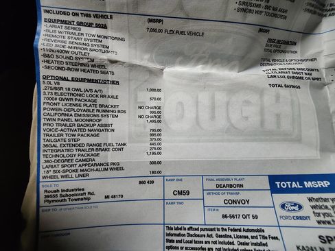 Used 2019 Ford F150 Lariat w/ Equipment Group 502A Luxury image 45