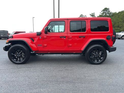 Used 2025 Jeep Wrangler 4WD Unlimited Sahara 4xe w/ Safety Group image 8