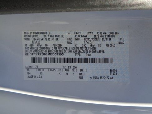 Used 2021 Ford F250 XL w/ Power Equipment Group AWD/4WD image 22