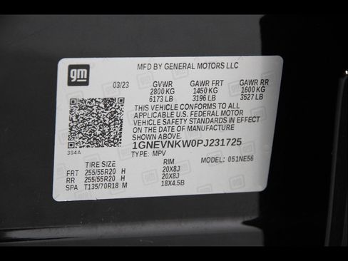 Certified 2023 Chevrolet Traverse High Country w/ LPO, Floor Liner Package image 26