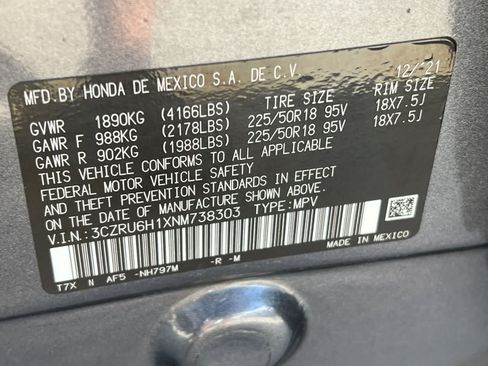 Used 2022 Honda HR-V Sport image 35