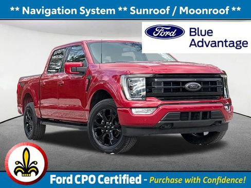 Certified 2022 Ford F150 Lariat w/ Equipment Group 502A High AWD/4WD image 1