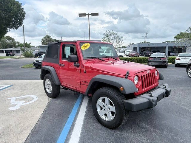 Used 2016 Jeep Wrangler Sport w/ Quick Order Package 24S AWD/4WD image 3
