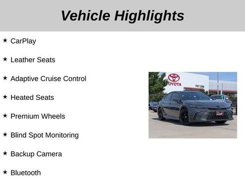 Used 2025 Toyota Camry SE w/ Convenience Package FWD image 5