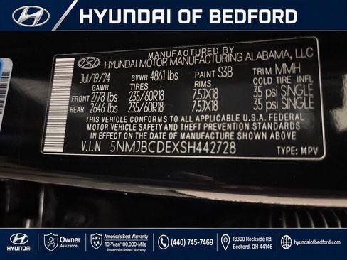 Used 2025 Hyundai Tucson SEL AWD/4WD image 17