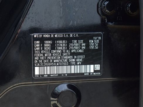 Used 2020 Honda HR-V EX image 34