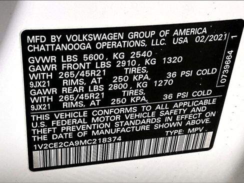 Used 2021 Volkswagen Atlas Cross Sport SEL R-Line image 26