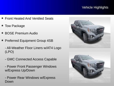 Used 2020 GMC Sierra 1500 AT4 w/ AT4 Premium Package image 8