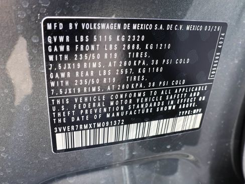 New 2026 Volkswagen Tiguan SE AWD/4WD image 48