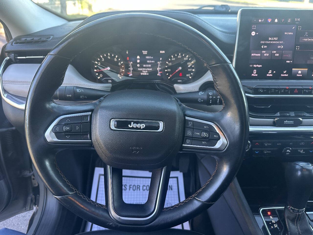 Used 2022 Jeep Compass Limited w/ Sun and Sound Group AWD/4WD image 20
