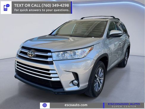 Used 2019 Toyota Highlander XLE AWD/4WD image 1
