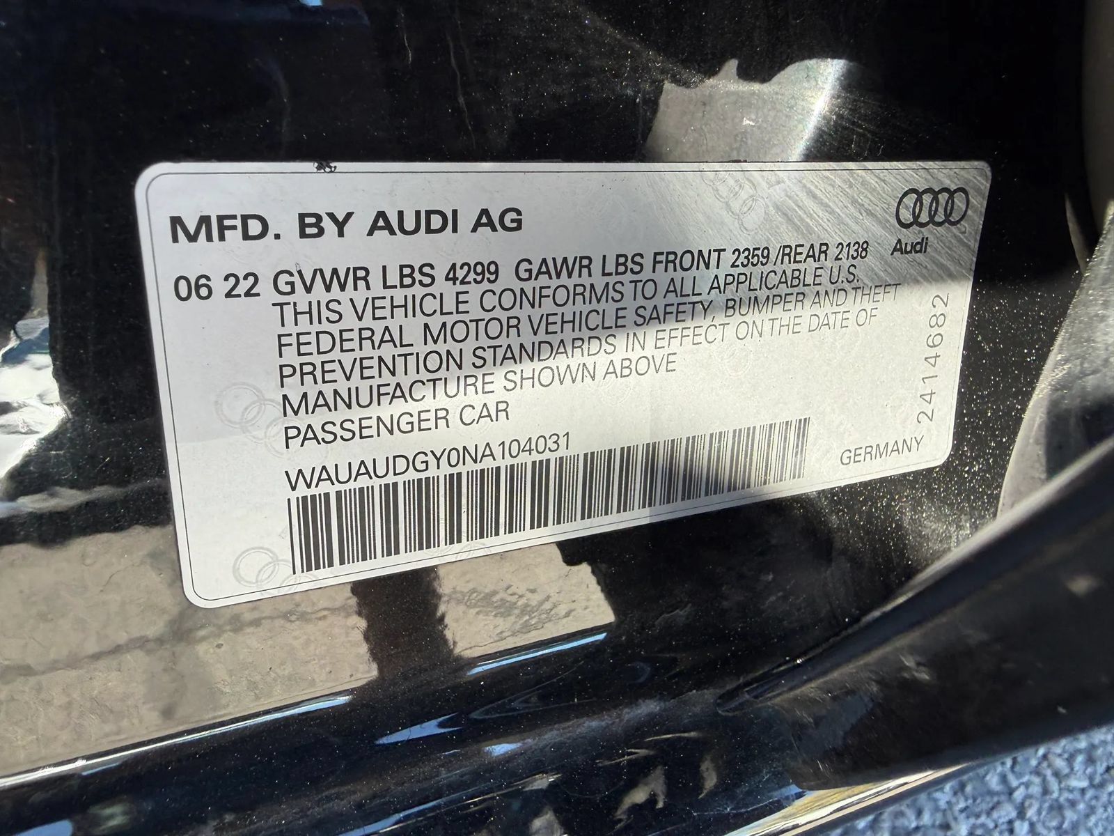 Used 2022 Audi A3 2.0T Premium w/ Black Optic Sport Package FWD image 31