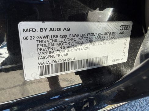 Used 2022 Audi A3 2.0T Premium w/ Black Optic Sport Package FWD image 31