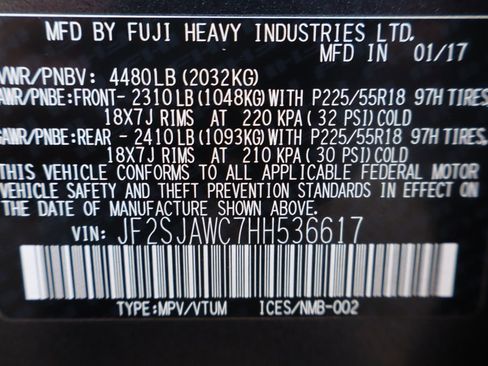 Used 2017 Subaru Forester 2.5i Touring AWD/4WD image 47