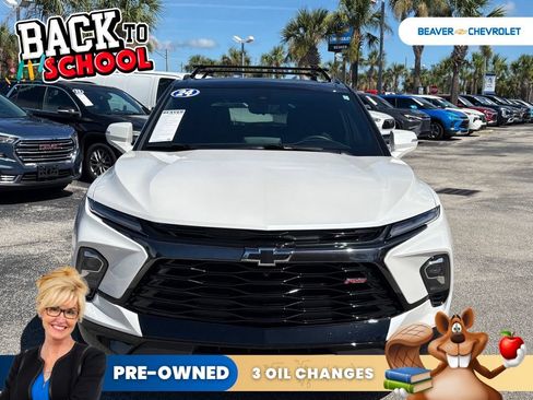 Used 2024 Chevrolet Blazer RS w/ Driver Confidence II Package FWD image 3