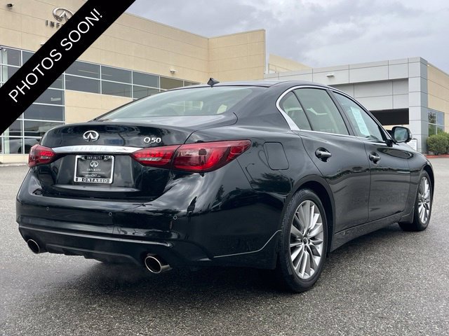 Certified 2023 INFINITI Q50 Luxe w/ Cargo Package RWD image 4