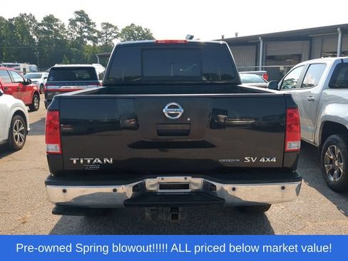 Used 2012 Nissan Titan SV w/ SV Value Truck Pkg AWD/4WD image 3