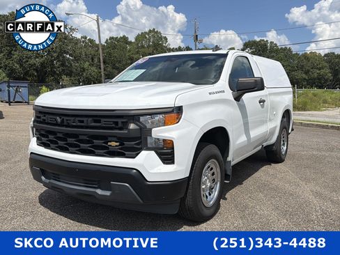 Used 2023 Chevrolet Silverado 1500 W/T RWD image 1