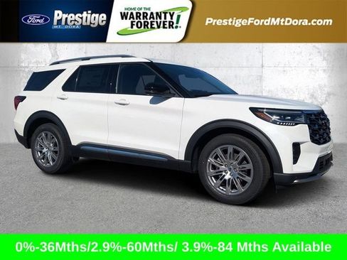 New 2026 Ford Explorer Platinum RWD image 1