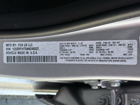 Used 2022 RAM 1500 Limited image 34