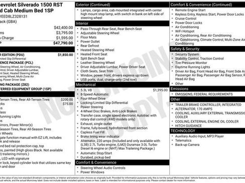 Used 2020 Chevrolet Silverado 1500 RST w/ All-Star Edition image 2