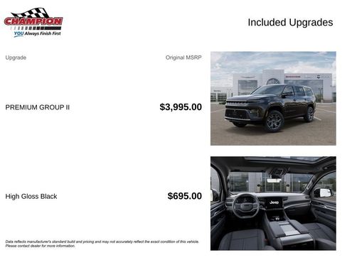 New 2026 Jeep Grand Wagoneer Limited w/ Premium Group II AWD/4WD image 6