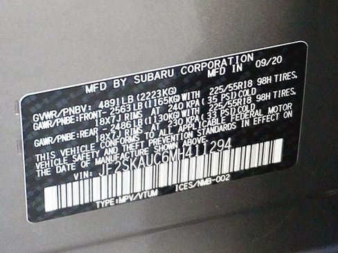 Used 2021 Subaru Forester Limited w/ Popular Package #3 image 34