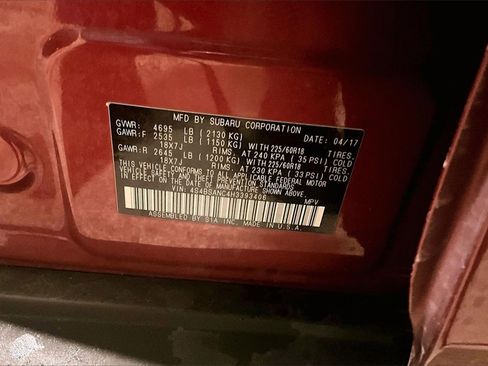 Used 2017 Subaru Outback 2.5i Limited image 19