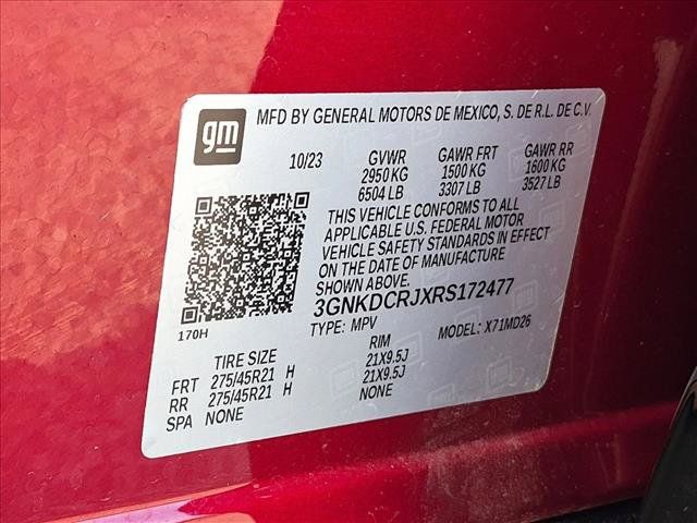 Certified 2024 Chevrolet Blazer EV RS AWD/4WD image 24