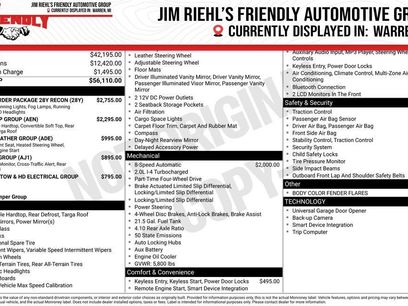 Used 2020 Jeep Wrangler Unlimited Rubicon w/ Quick Order Package 28Y Recon